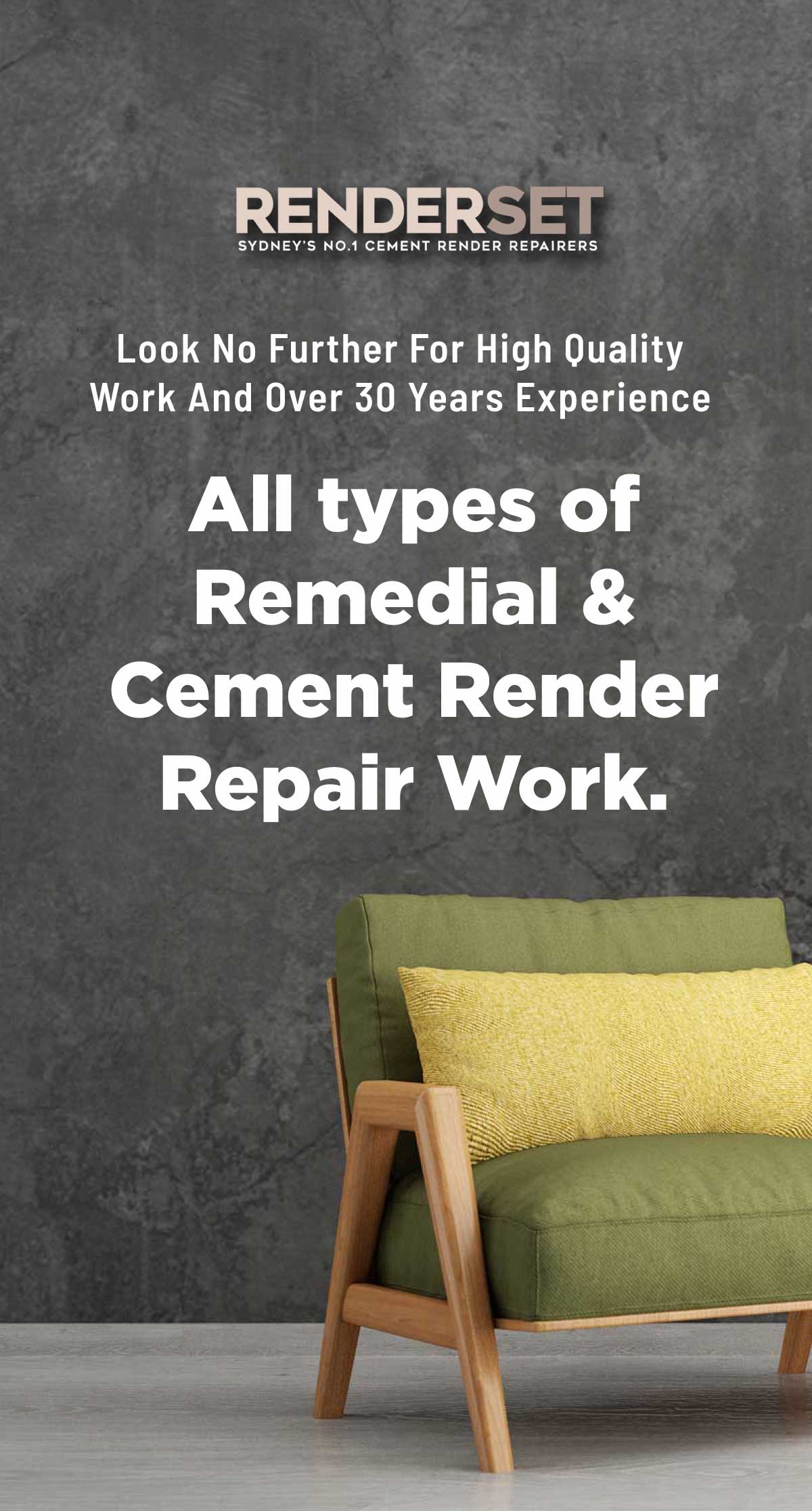 Renderset - Cement Render Repairs Sydney